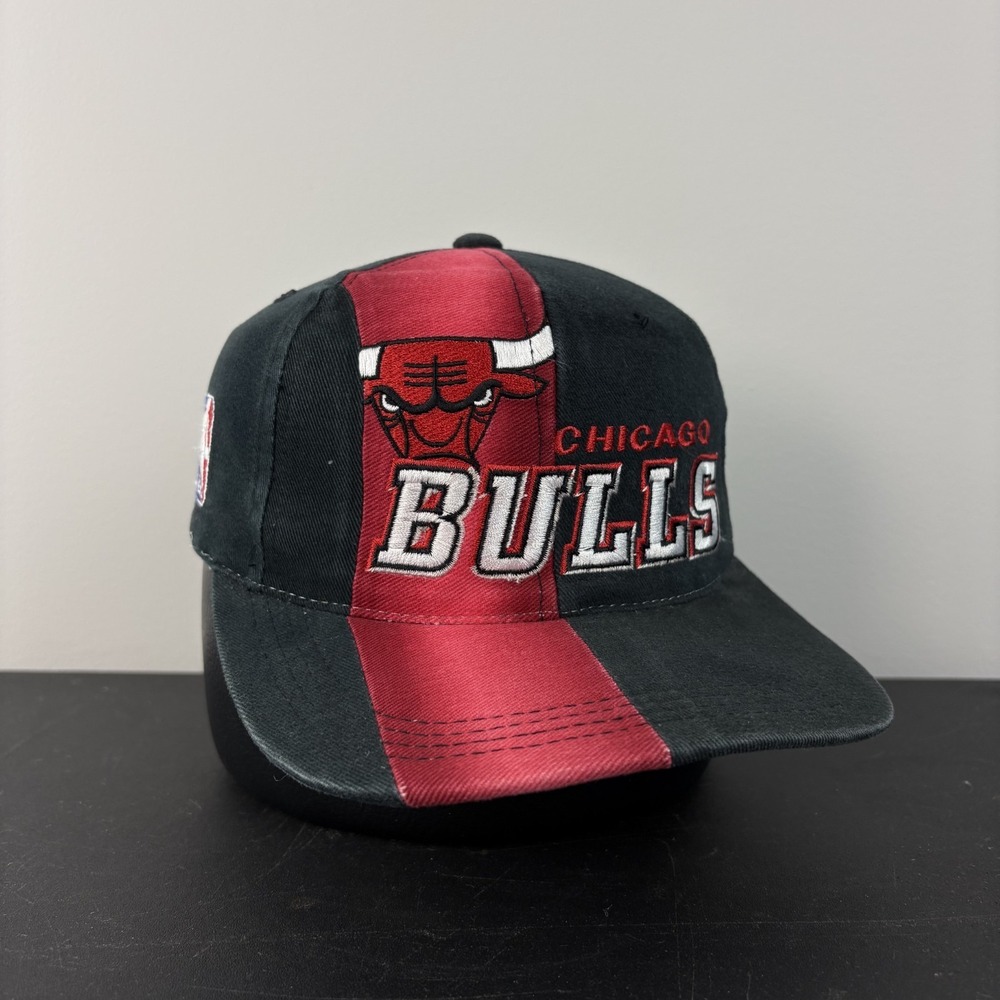 Vintage 90's Chicago Bulls Hat Sports Specialties NBA Draft Snapback Adjustable